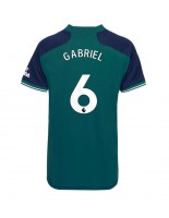 Arsenal Gabriel Magalhaes #6 Alternativní Dres pro Dámské 2023-24 Krátký Rukáv